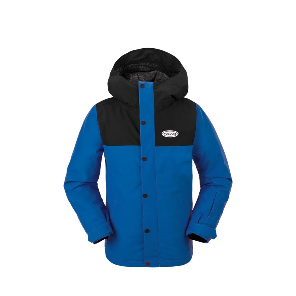 Volcom Kids Snow jacket-Stone 91. Unisex size 10.Blue and Black